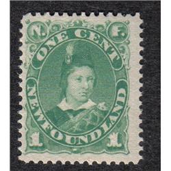 NEWFOUNDLAND #45a F-VF-NH 