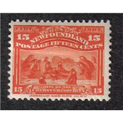 NEWFOUNDLAND #70 VF-LH 