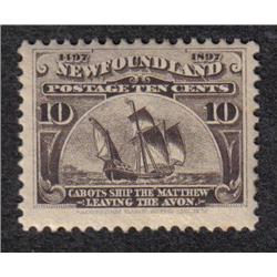 NEWFOUNDLAND #68 F-VF-NH 
