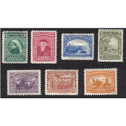 NEWFOUNDLAND #61 to 67 XF-LH SET 