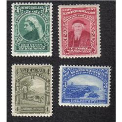 NEWFOUNDLAND #61 to 64  XF-NH 