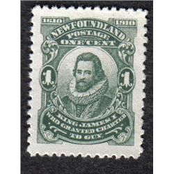 NEWFOUNDLAND #87ix XF-NH *JAMRS* VARIET