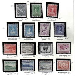 NEWFOUNDLAND #253 to 266 VF-NH-LH SET 