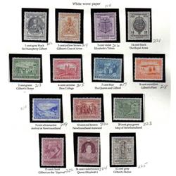 NEWFOUNDLAND #212 to 225 VF-NH-LH SET 