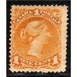 Canada #23 F-VF OG LH LARGE QUEEN C$210
