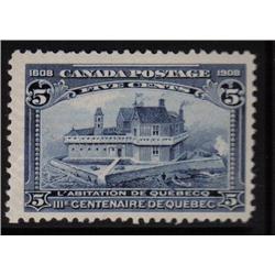 #99 F-VF-LH  QUEBEC TERCENTENARY ISSUE 