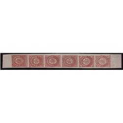 NEWFOUDLAND #2, 4, 6, 7, 8, 9 MINT RARE