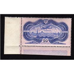 FRANCE #C15 MINT XF-LH (LL MARGIN) *AIR