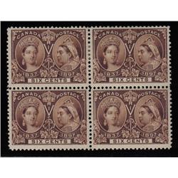 #55 VF-2NH 2LH BLOCK OF 4 *JUBILEE* C$2700,00
