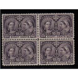 #56 VF-2NH 2LH BLOCK OF 4 *JUBILEE* C$800,00