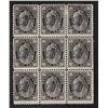 Image 1 : #66 F-VF-6NH 3H BLOCK OF 9 *MAPLE LEAF ISSUE* C$180,00