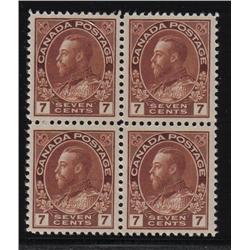 #114 XF NH SELECT BLOCK 4 *ADMIRAL* C$360,00