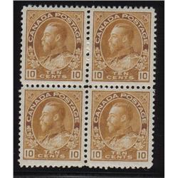 #118 XF NH SELECT BLOCK 4 *ADMIRAL* C$720,00