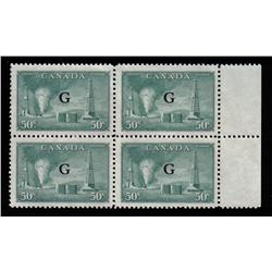 #O24 VF-NH BLOCK OF 4 *OIL WELLS*