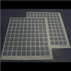 #276 NH LR FULL SHEET 100 PLATE No1 & 2