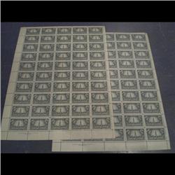#277 NH LL FULL SHEET 50 PLATE No1 & 2