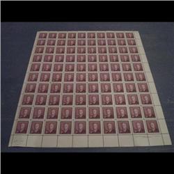 #291 NH LR FULL SHEET 100 PLATE No1