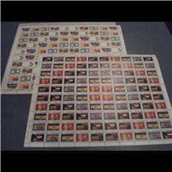 #519 to 528 XF-NH FULL SHEET OF 100 SCA