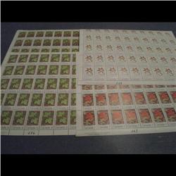 #535 to 538 XF-NH FULL SHEET 50 ASHTON 