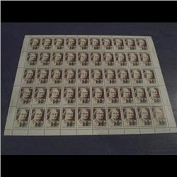#622 XF-NH FULL SHEET OF 50