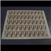 Image 1 : #622 XF-NH FULL SHEET OF 50