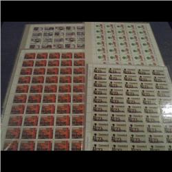 #633 TO 641 XF-NH FULL SHEET OF 50