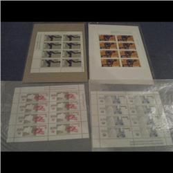 #656,657,687 & 688 XF-NH PANE OF 8 *OLY