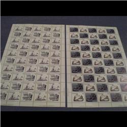#748 to 751 XF-NH FULL SHEET OF 50 