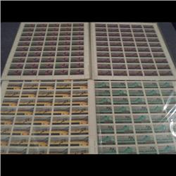 #757 to 762 XF-NH FULL SHEET OF 50 SEAL