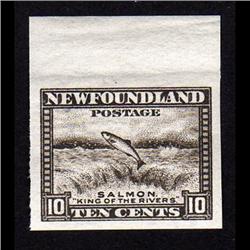NEWFOUNDLAND #193a XF NH IMPERF MARGIN SINGLE 