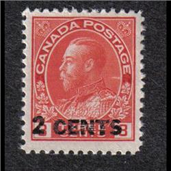 #139 VF-NH C$160,00 ADMIRAL PROVISIONALS