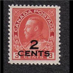 #140 VF-NH C$80,00 ADMIRAL PROVISIONALS