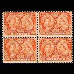 #51 FINE NH BLOCK OF 4 JUBILEE C$240,00