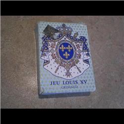 OLD PLAYING CARD GAME *LOUIS XV* GRIMAUD 1935 YEAR