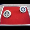 Image 1 : US PRESIDENT GERALD R. FORD **CUFF BUTTON** RARE  