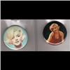 Image 1 : MARILYN MONROE BOTTONS COLLECTION QTT11 + 3 MAGNET CARD