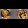 Image 5 : MARILYN MONROE BOTTONS COLLECTION QTT11 + 3 MAGNET CARD