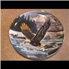 Image 1 : 1992 PLATE *EAGLE OVER THE RAPID* #4242/10000 PORCELAIN