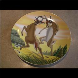 DISNEY PLATE *BAMBI THE CHALLENGE* #250/20000 LOW NUMBER