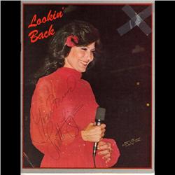 LORETTA LYNN SIGNED BOOK PHOTO OF HER