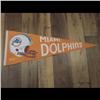 Image 1 : MIAMI DOLPHINS SIGNED FLAG, AUTHENTICITY LETTER & ENVELOP
