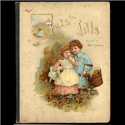 ORIGINAL JACKS AND JILLS ANTIQUE BOOK *DESIGN IN ENGLAND STUDIO, PRINTED IN GERMANY