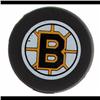 Image 2 : BRUINS BOSTON PUCK WITH TERRY O'REILY PRINTED SIGNATURE