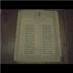 LUDWIG VAN BEETHOVEN SONATAS FOR THE PIANOFORTE