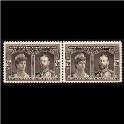 #96i VF-NH PAIR WITH MAJOR RE-ENTRY VARIETY C$295.00
