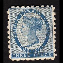 PRINCE EDWARD ISLAND #2 VF MINT RARE C$3000.00+++ 