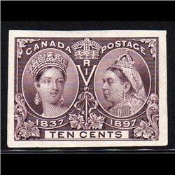 #57p XF MINT IMPERF PROOF JUBILEE *RARE*