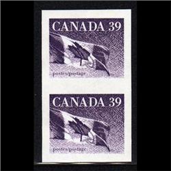 #1194Bf XF-NH IMPERF PAIR DF PAPER C$250.00