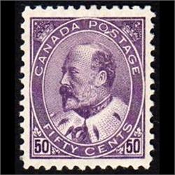#95 XF-LH*KING EDWARD VII C$1,000.00 *PERFECT CENTERING
