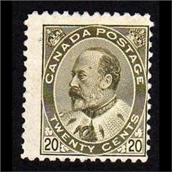 #94 MINT-NH *OLIVE GREEN COLOR* C$900.00